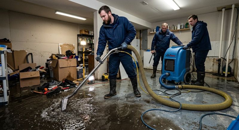 Emergency Water Removal in Santa Rosa, CA