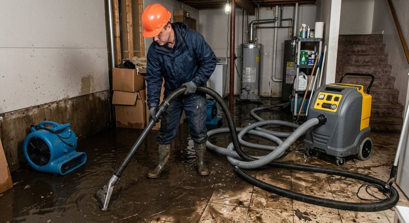 Basement Water Extraction in Scottsdale, AZ