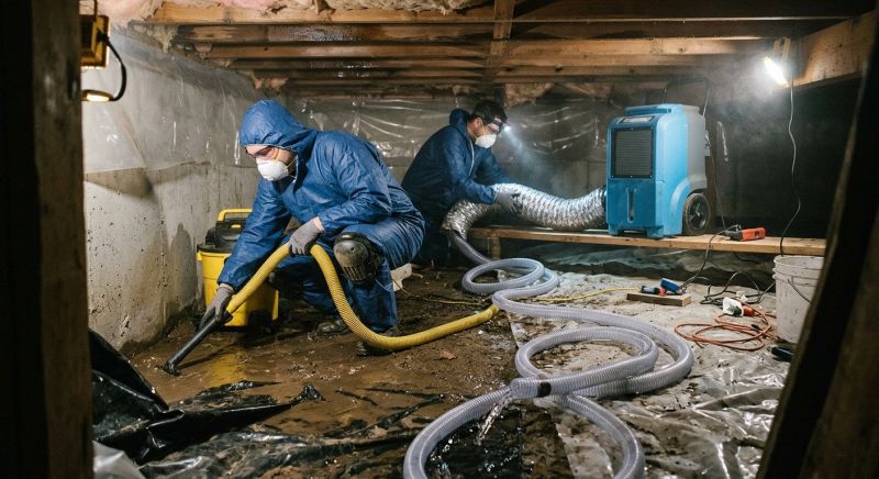 Burst Pipe Cleanup in Wilmington, NC