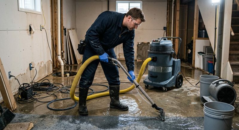 Crawlspace Water Restoration in Napa, CA