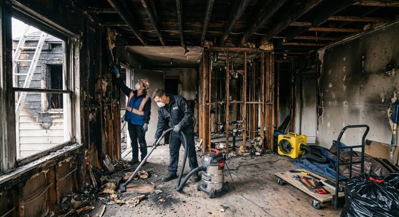 Fire Damage Reconstruction in Mesa, AZ