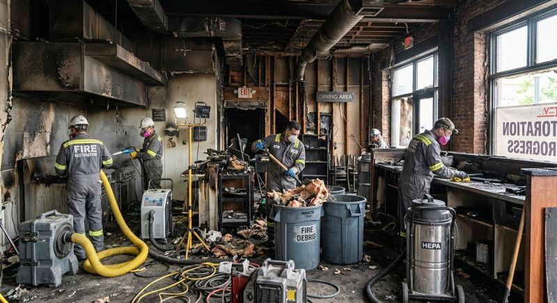 Residential Fire Restoration in Gilbert, AZ