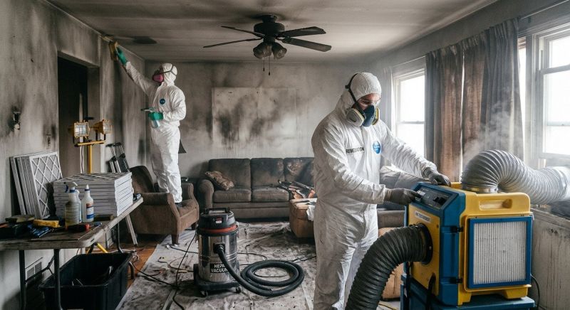 Smoke Damage Removal in Mesa, AZ