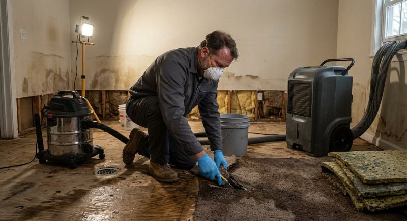 Water Damage Cleanup in Wilmington, NC